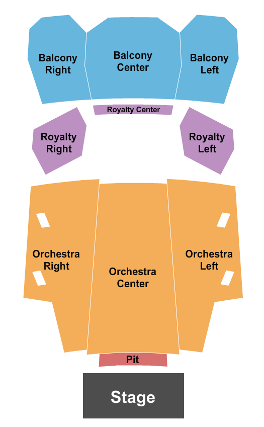 Murat Theatre Nutcracker Seating Chart